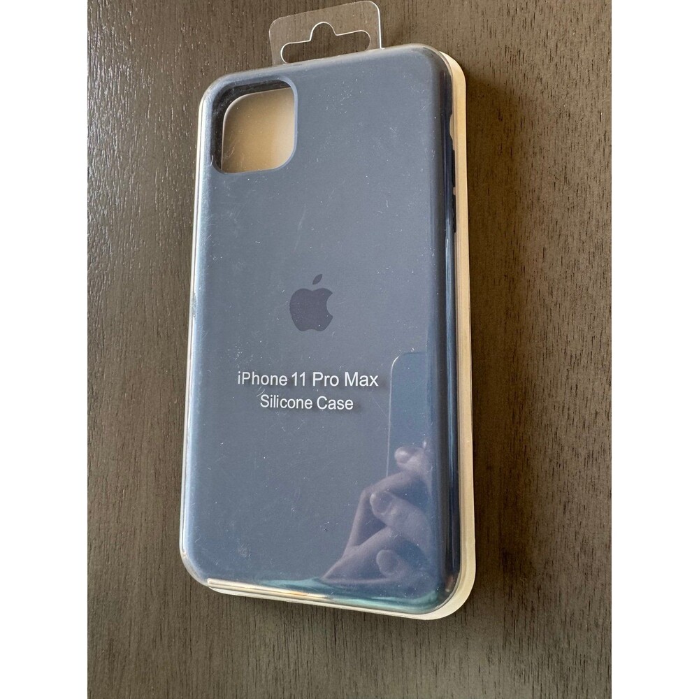 Genuine Apple iPhone 11 Pro Max Silicone Case - Alaskan Blue MX032ZM/A